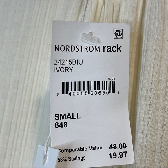 Who Wear What When Where Women's Puff Sleeve Blouse Ivory S - Picture 5 of 6